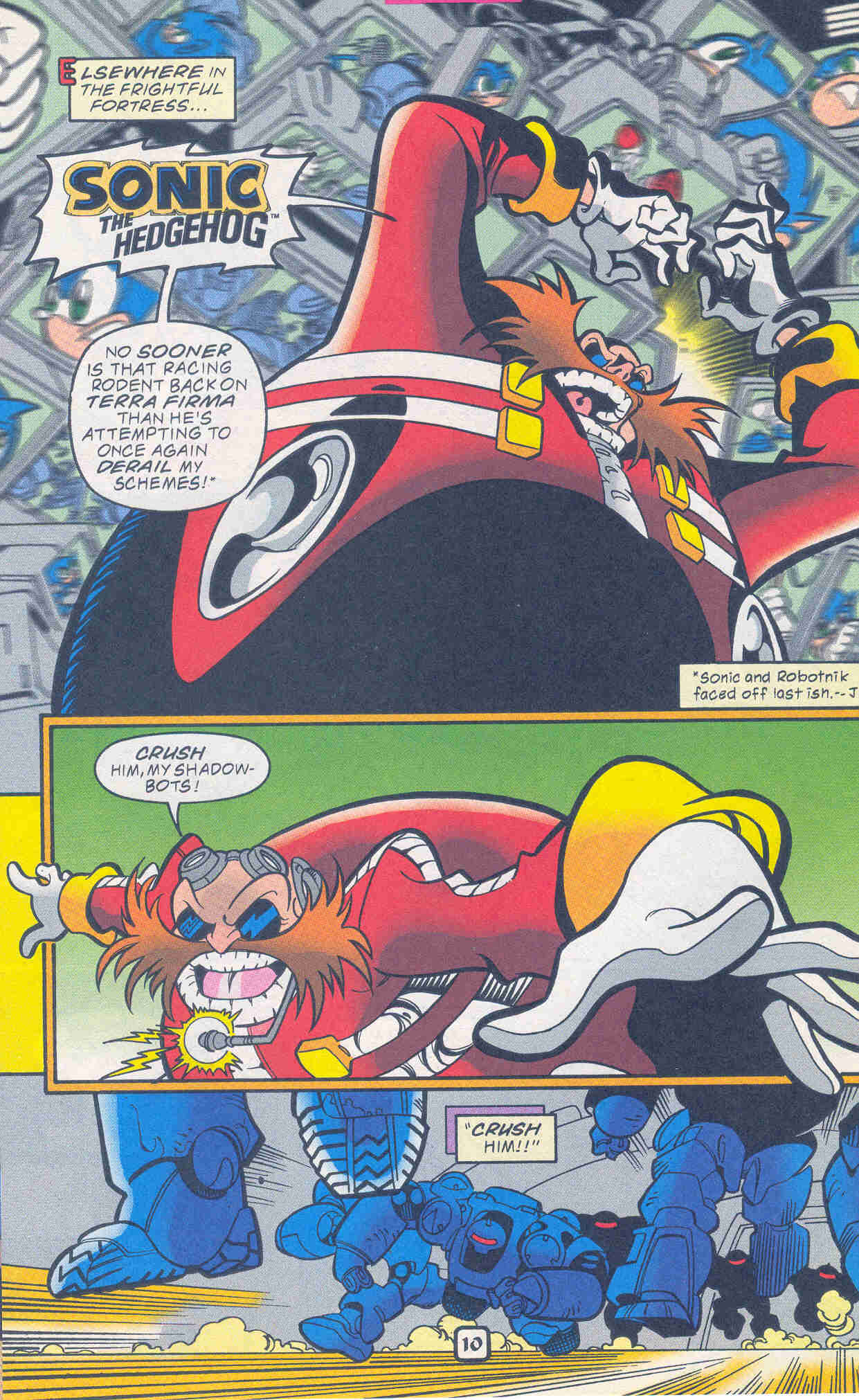 Sonic - Archie Adventure Series November 1999 Page 10